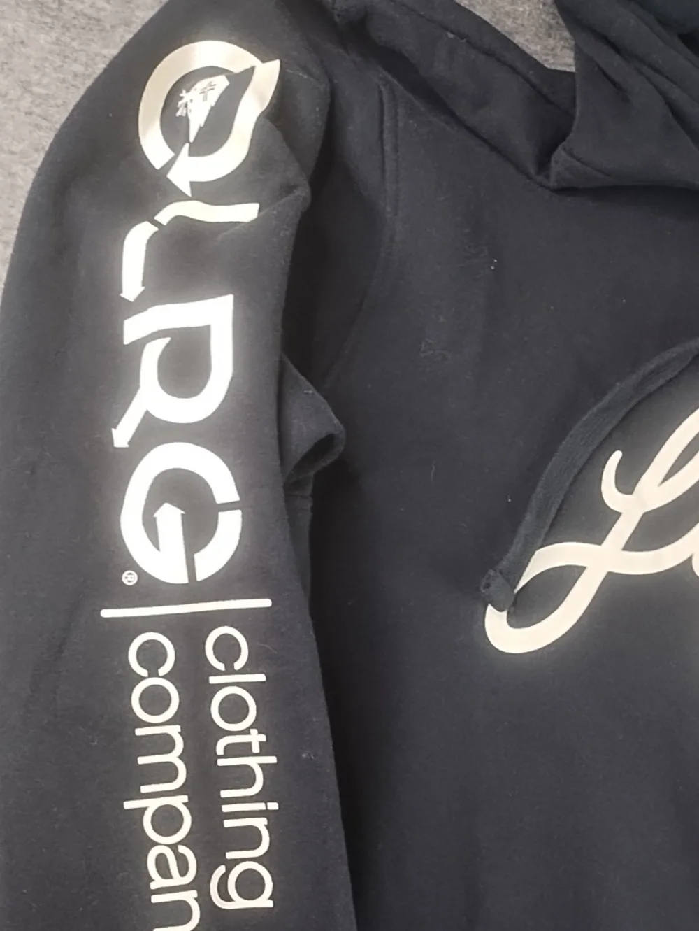 LRG Pullover Hoodie - Black